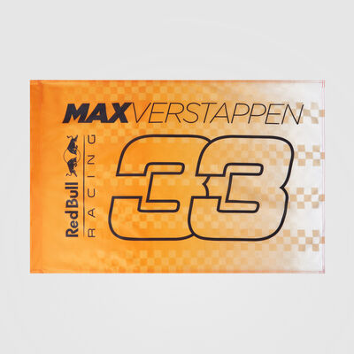 Max Verstappen Flagge Orange